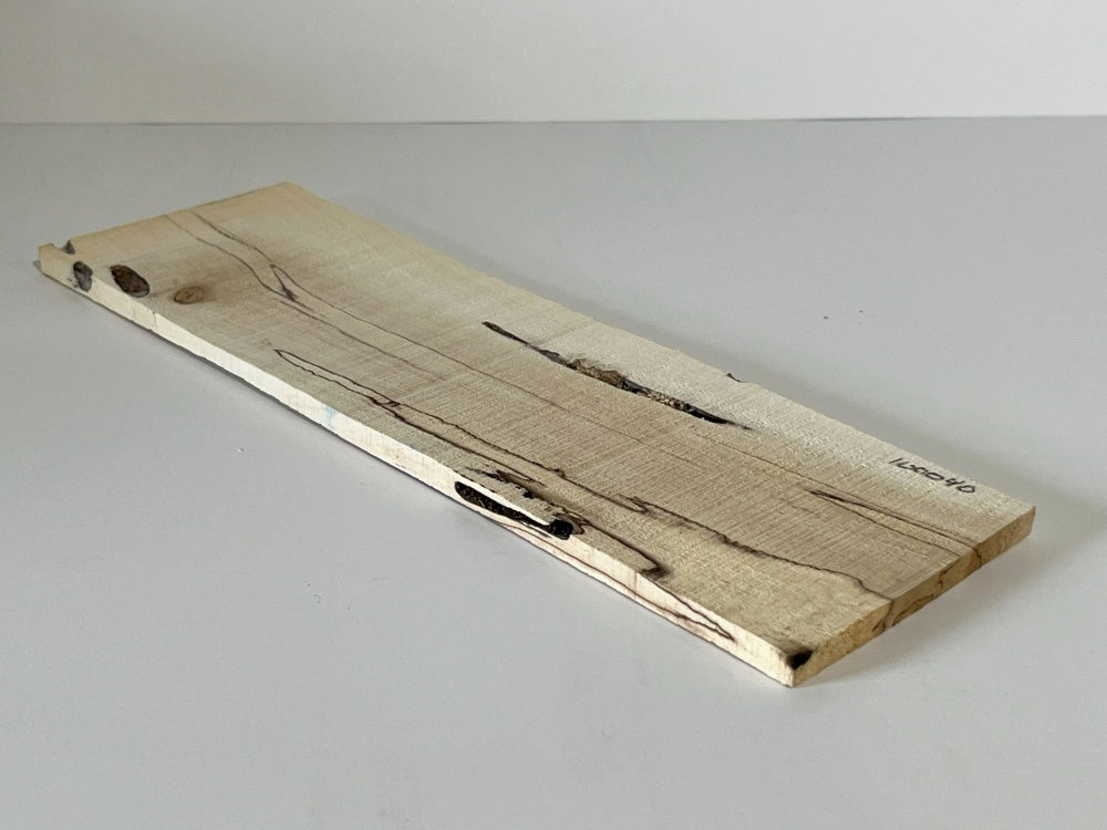 Spalted Maple Knife Scale Hardwood Plank (Unstabilized) 100040