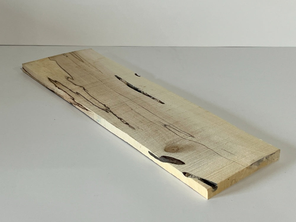 Spalted Maple Knife Scale Hardwood Plank (Unstabilized) 100041
