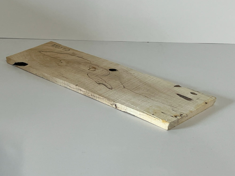 Spalted Maple Knife Scale Hardwood Plank (Unstabilized) 100020
