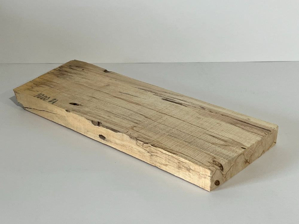 Spalted Maple Knife Scale Hardwood Plank (Unstabilized) 100021