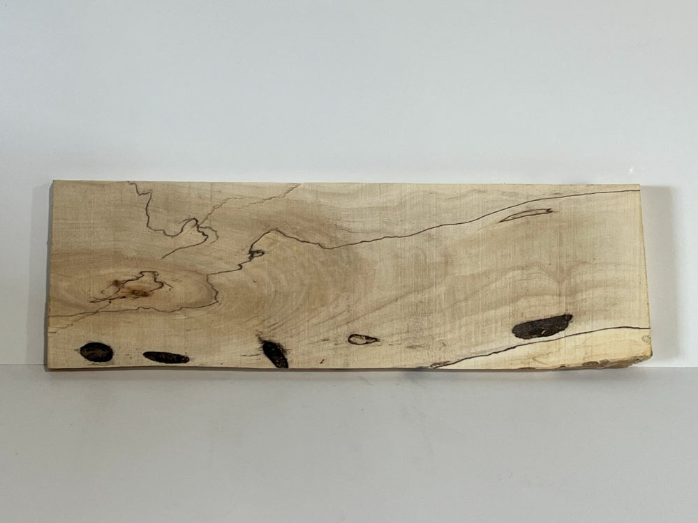Spalted Maple Knife Scale Hardwood Plank (Unstabilized) 100022