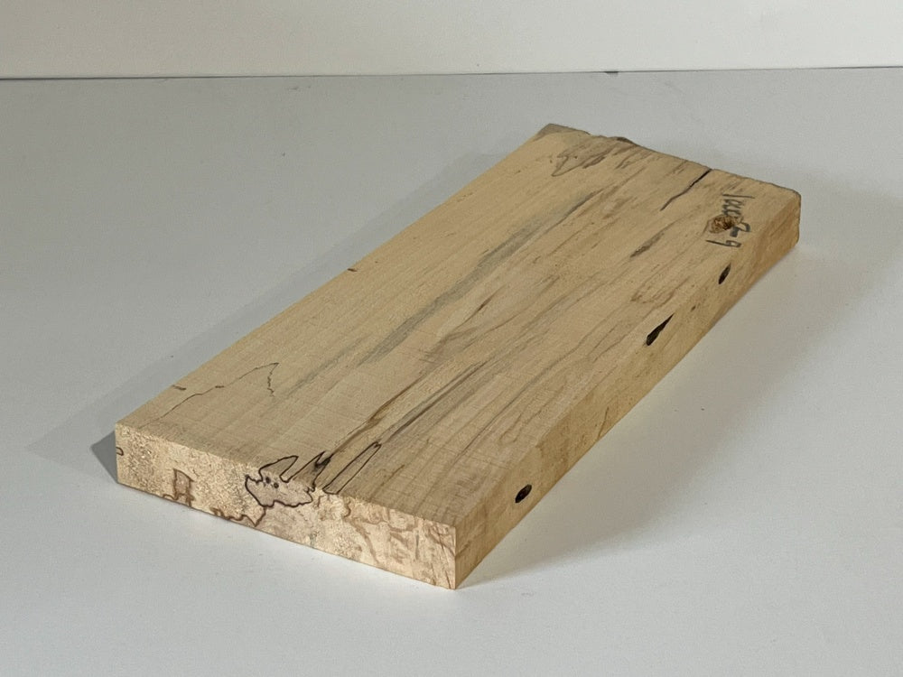 Spalted Maple Knife Scale Hardwood Plank (Unstabilized) 100029
