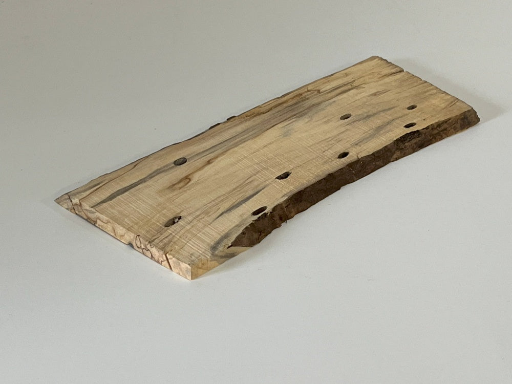 Spalted Maple Knife Scale Hardwood Plank (Unstabilized) 100030