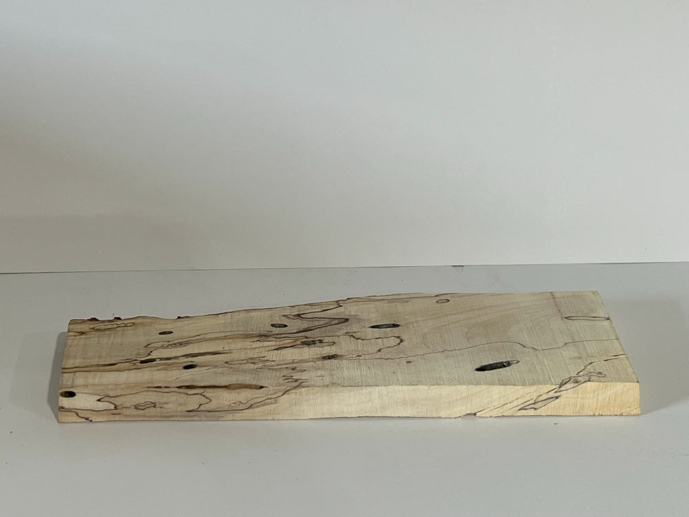 Spalted Maple Knife Scale Hardwood Plank (Unstabilized) 100031