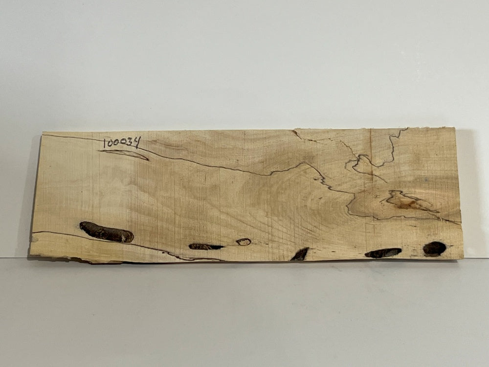 Spalted Maple Knife Scale Hardwood Plank (Unstabilized) 100034