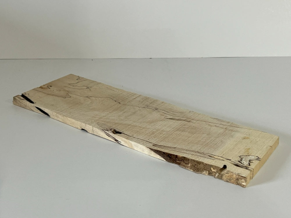 Spalted Maple Knife Scale Hardwood Plank (Unstabilized) 100034