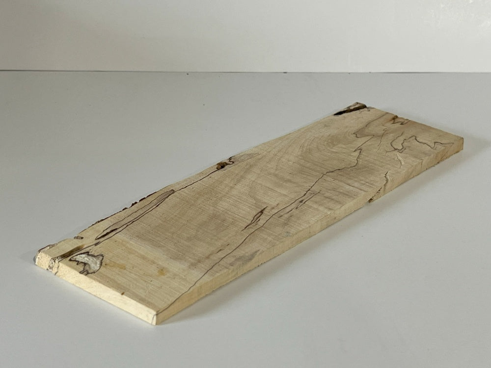 Spalted Maple Knife Scale Hardwood Plank (Unstabilized) 100034