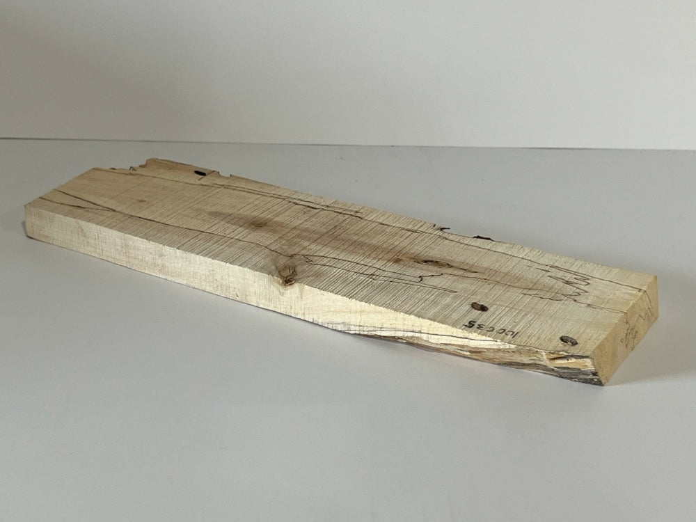 Spalted Maple Knife Scale Hardwood Plank (Unstabilized) 100035