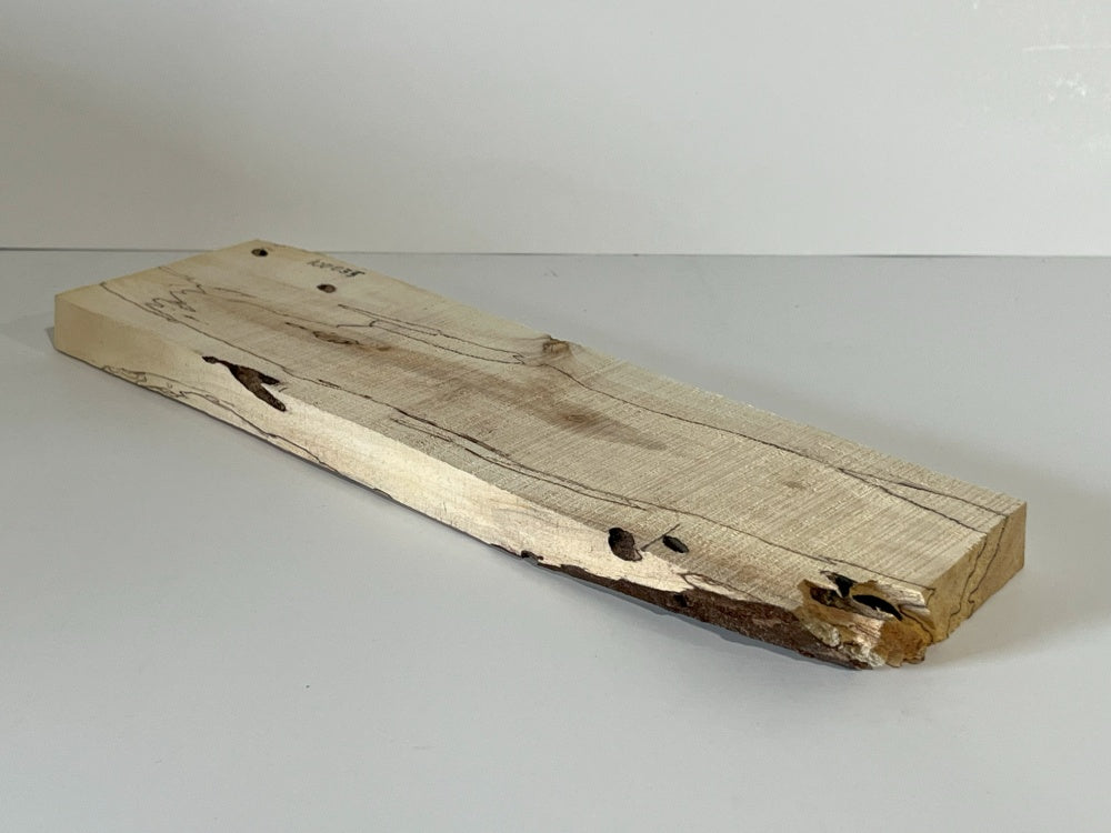 Spalted Maple Knife Scale Hardwood Plank (Unstabilized) 100035
