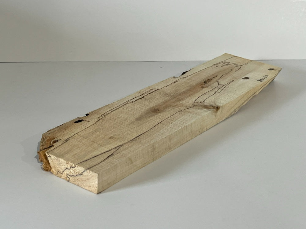 Spalted Maple Knife Scale Hardwood Plank (Unstabilized) 100035