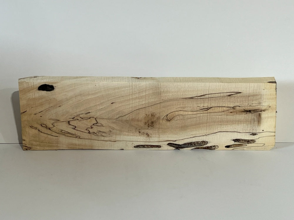 Spalted Maple Knife Scale Hardwood Plank (Unstabilized) 100036