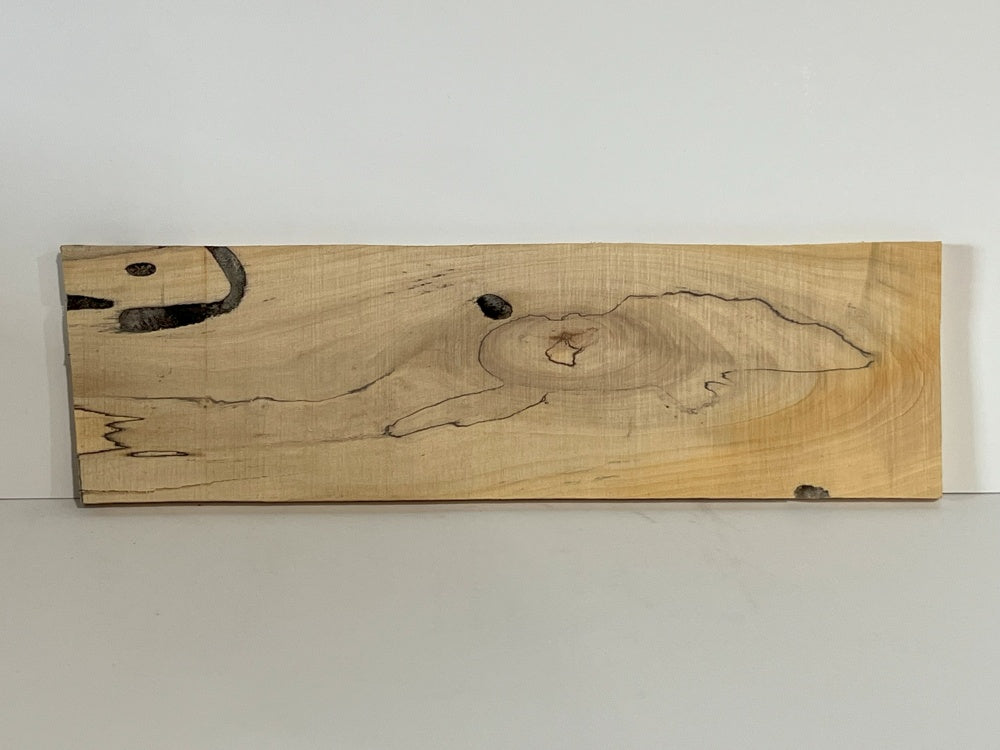 Spalted Maple Knife Scale Hardwood Plank (Unstabilized) 200004