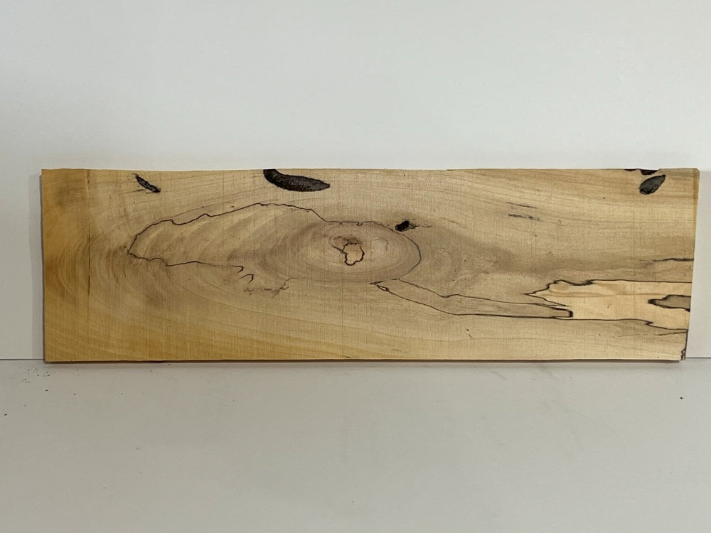 Spalted Maple Knife Scale Hardwood Plank (Unstabilized) 200004