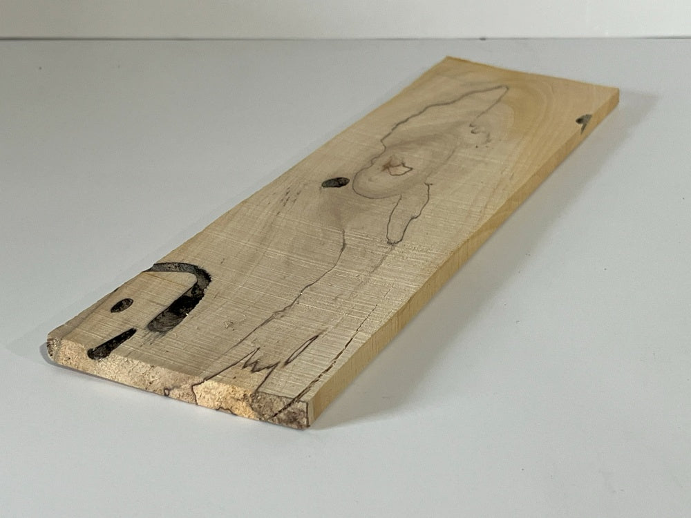 Spalted Maple Knife Scale Hardwood Plank (Unstabilized) 200004