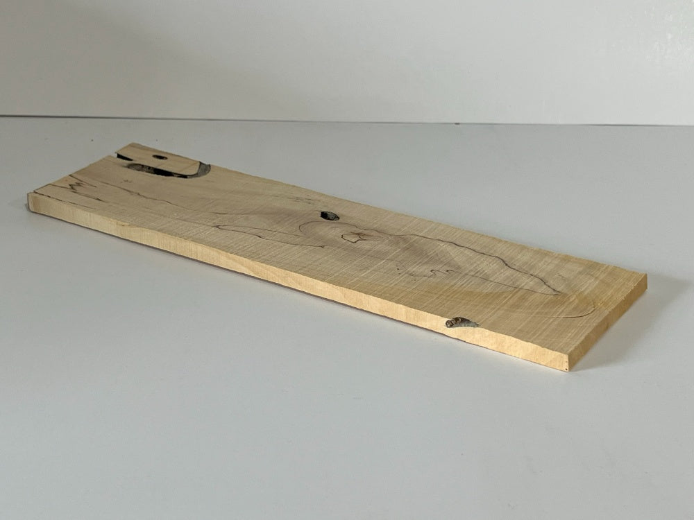 Spalted Maple Knife Scale Hardwood Plank (Unstabilized) 200004