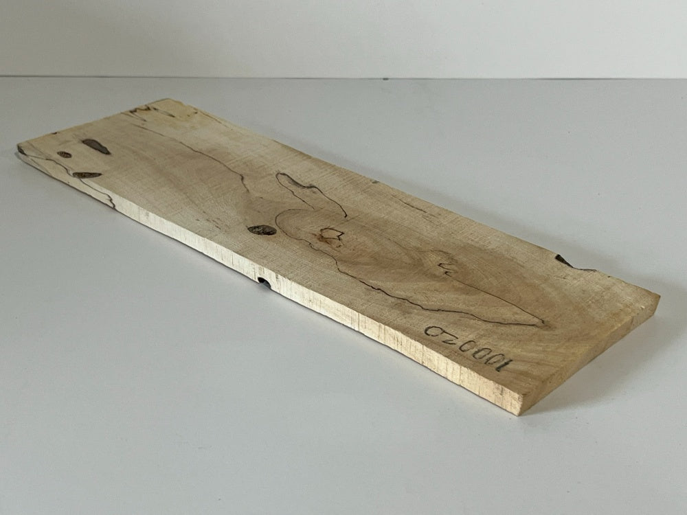 Spalted Maple Knife Scale Hardwood Plank (Unstabilized) 100020