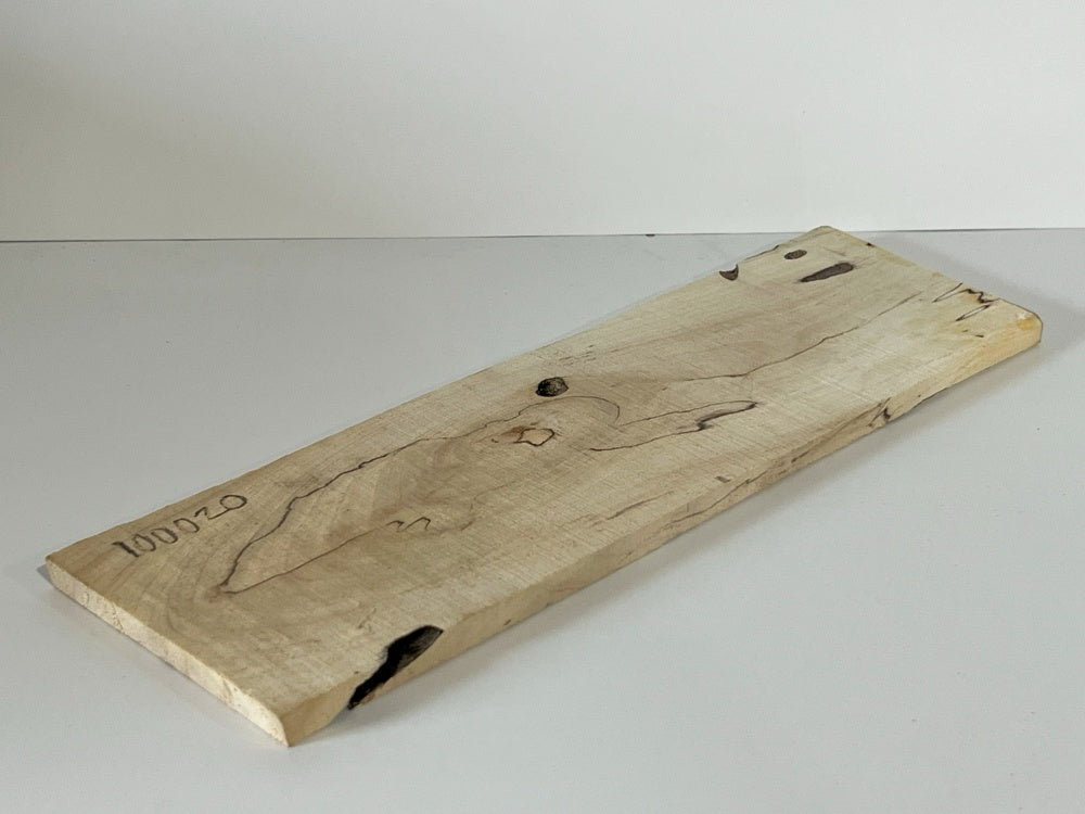 Spalted Maple Knife Scale Hardwood Plank (Unstabilized) 100020