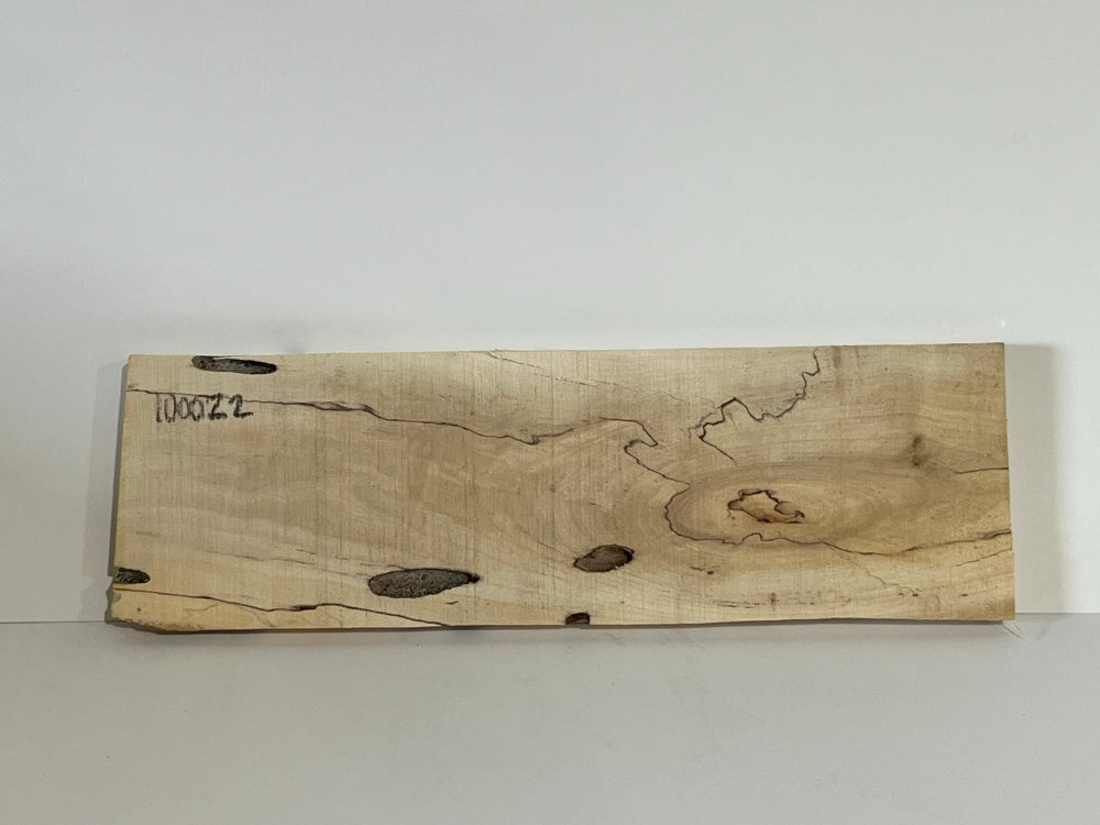 Spalted Maple Knife Scale Hardwood Plank (Unstabilized) 100022