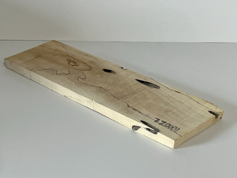 Spalted Maple Knife Scale Hardwood Plank (Unstabilized) 100022