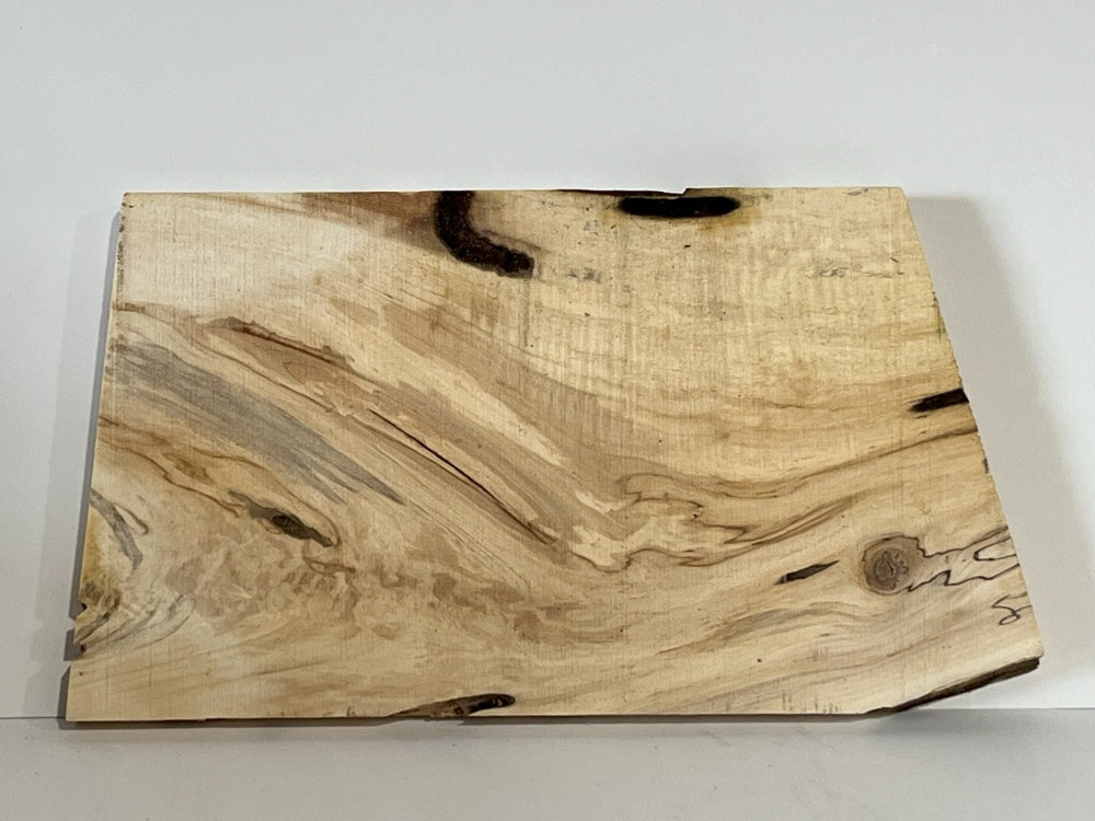 Spalted Maple Knife Scale Hardwood Plank (Unstabilized) 100024