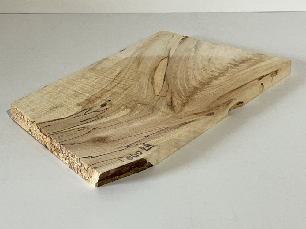 Spalted Maple Knife Scale Hardwood Plank (Unstabilized) 100024