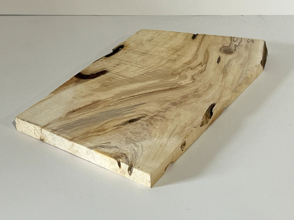 Spalted Maple Knife Scale Hardwood Plank (Unstabilized) 100024
