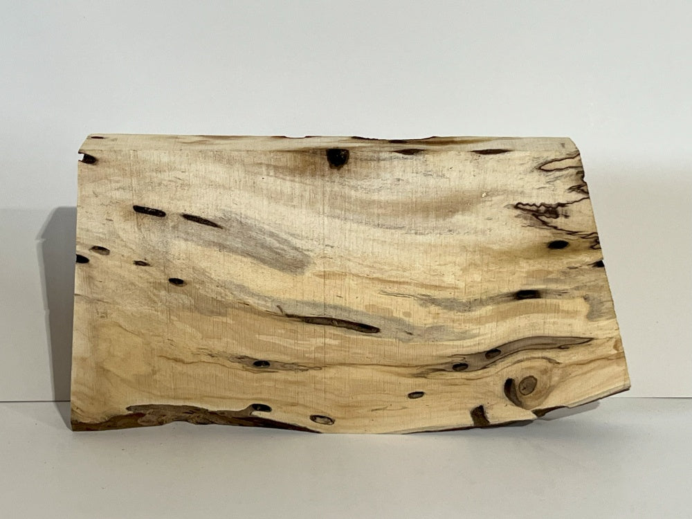 Spalted Maple Knife Scale Hardwood Plank (Unstabilized) 100025