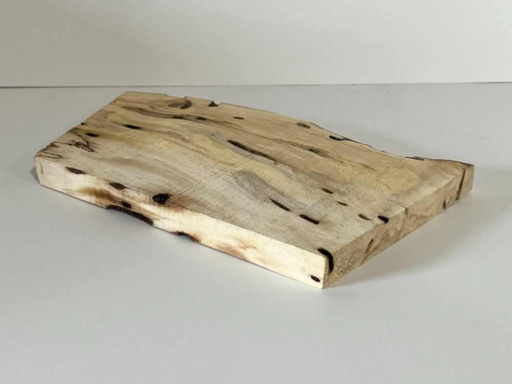 Spalted Maple Knife Scale Hardwood Plank (Unstabilized) 100025