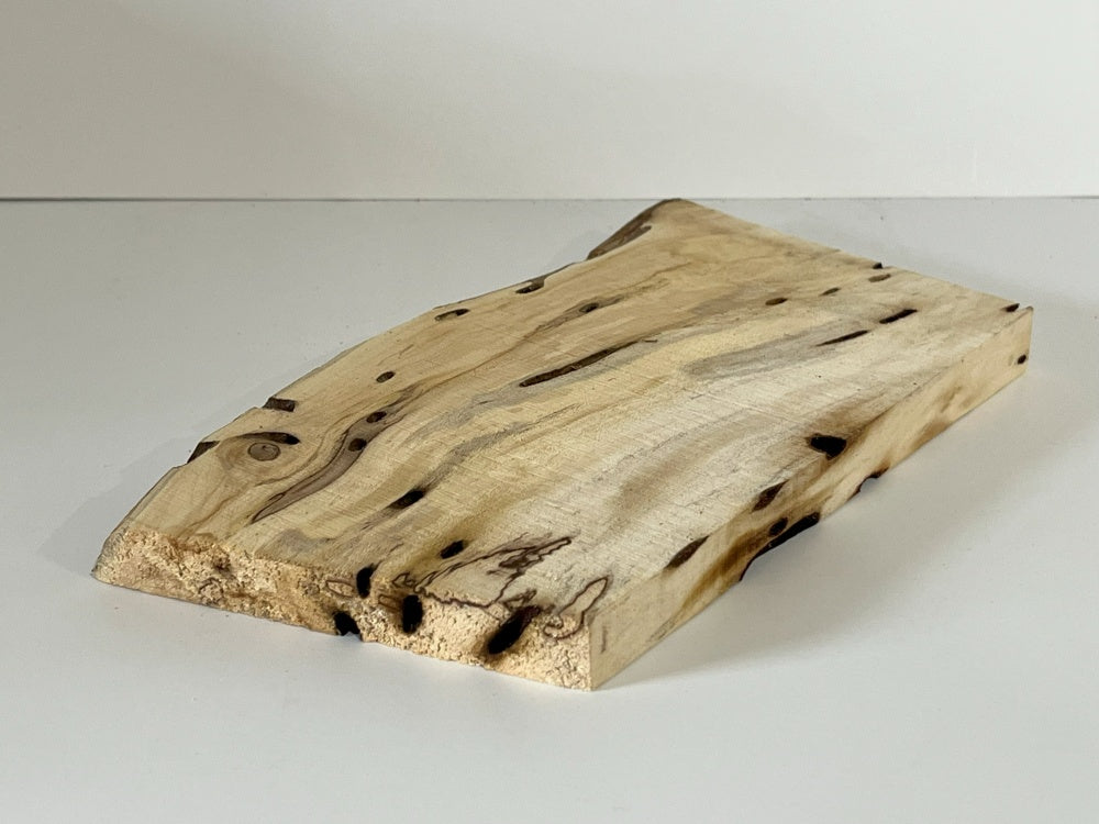 Spalted Maple Knife Scale Hardwood Plank (Unstabilized) 100025