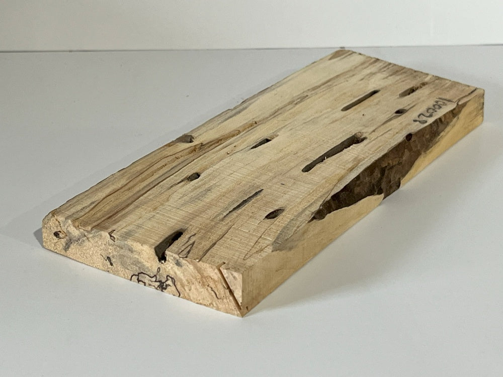 Spalted Maple Knife Scale Hardwood Plank (Unstabilized) 100028