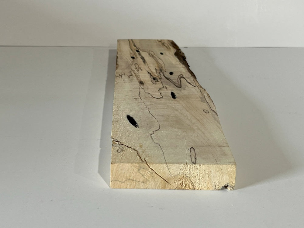 Spalted Maple Knife Scale Hardwood Plank (Unstabilized) 100031