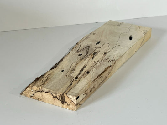 Spalted Maple Knife Scale Hardwood Plank (Unstabilized) 100031