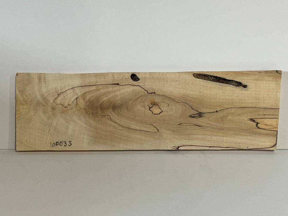 Spalted Maple Knife Scale Hardwood Plank (Unstabilized) 100033