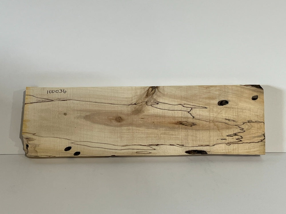 Spalted Maple Knife Scale Hardwood Plank (Unstabilized) 100036