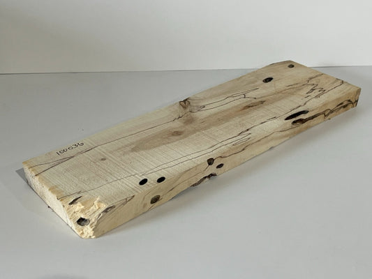 Spalted Maple Knife Scale Hardwood Plank (Unstabilized) 100036