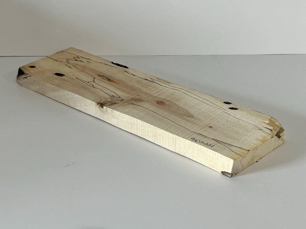 Spalted Maple Knife Scale Hardwood Plank (Unstabilized) 100036