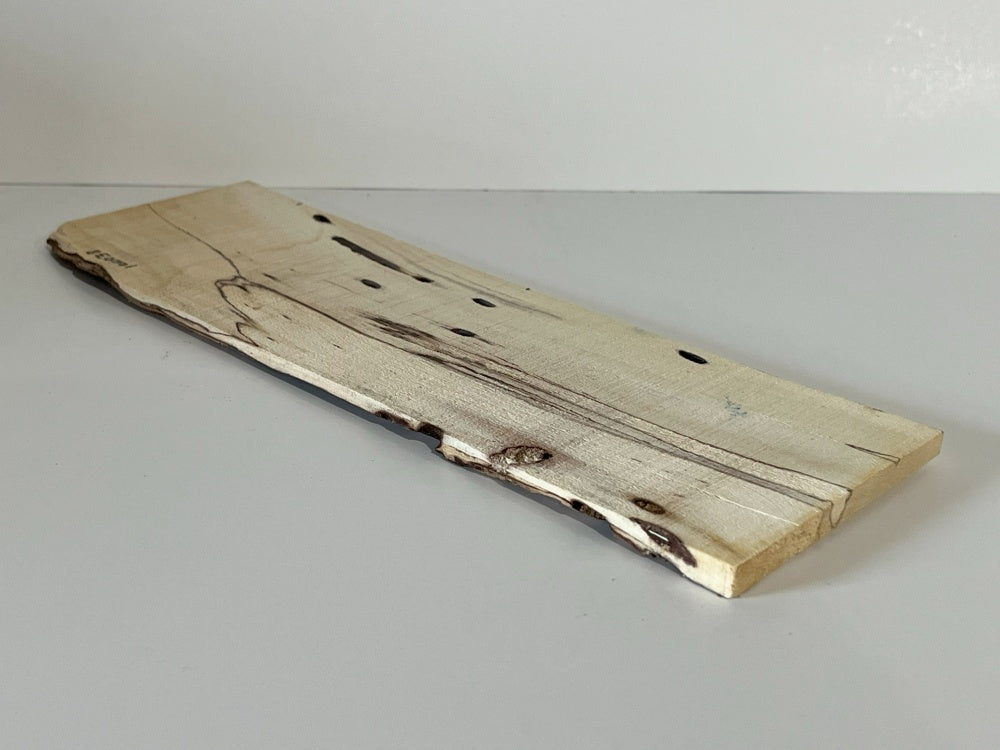 Spalted Maple Knife Scale Hardwood Plank (Unstabilized) 100038