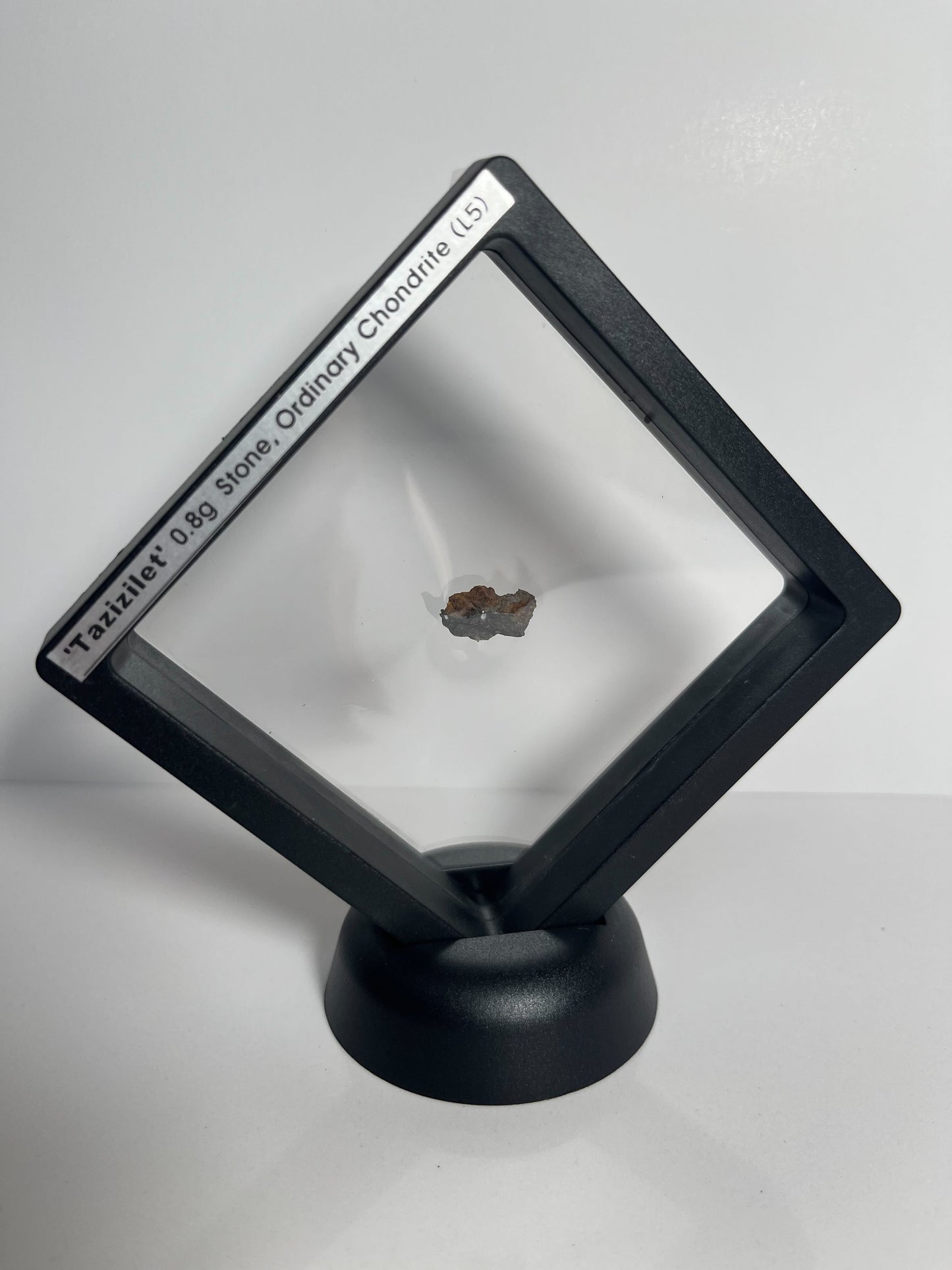 Stone Chondrite "Tazizilet" Meteorite Slice - Recovered 2006, Agadez, Niger - 0.8g