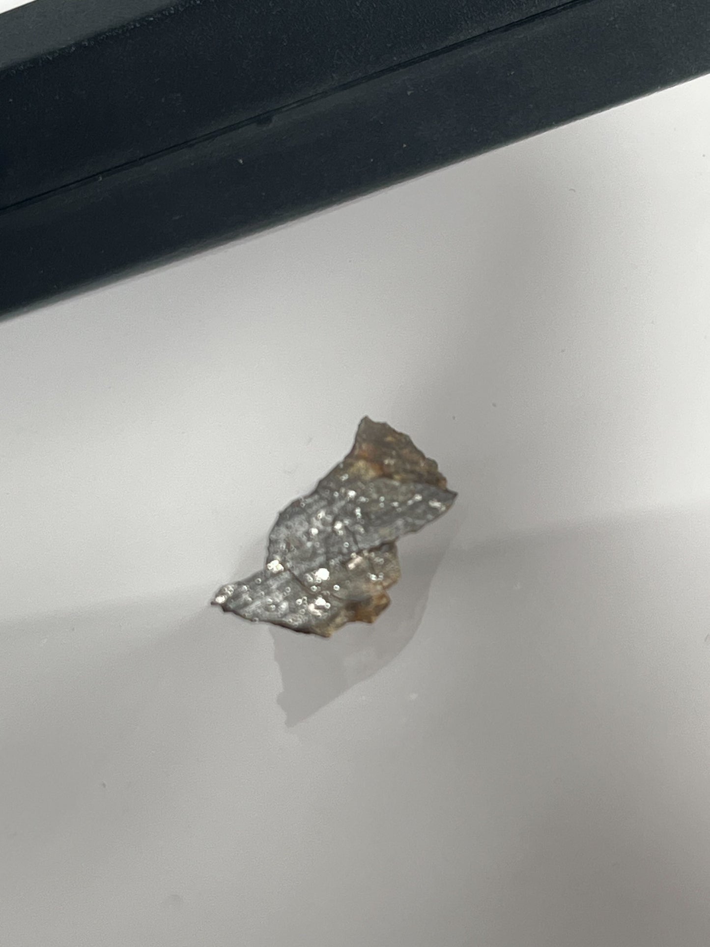 Stone Chondrite "Tazizilet" Meteorite Slice - Recovered 2006, Agadez, Niger - 0.8g