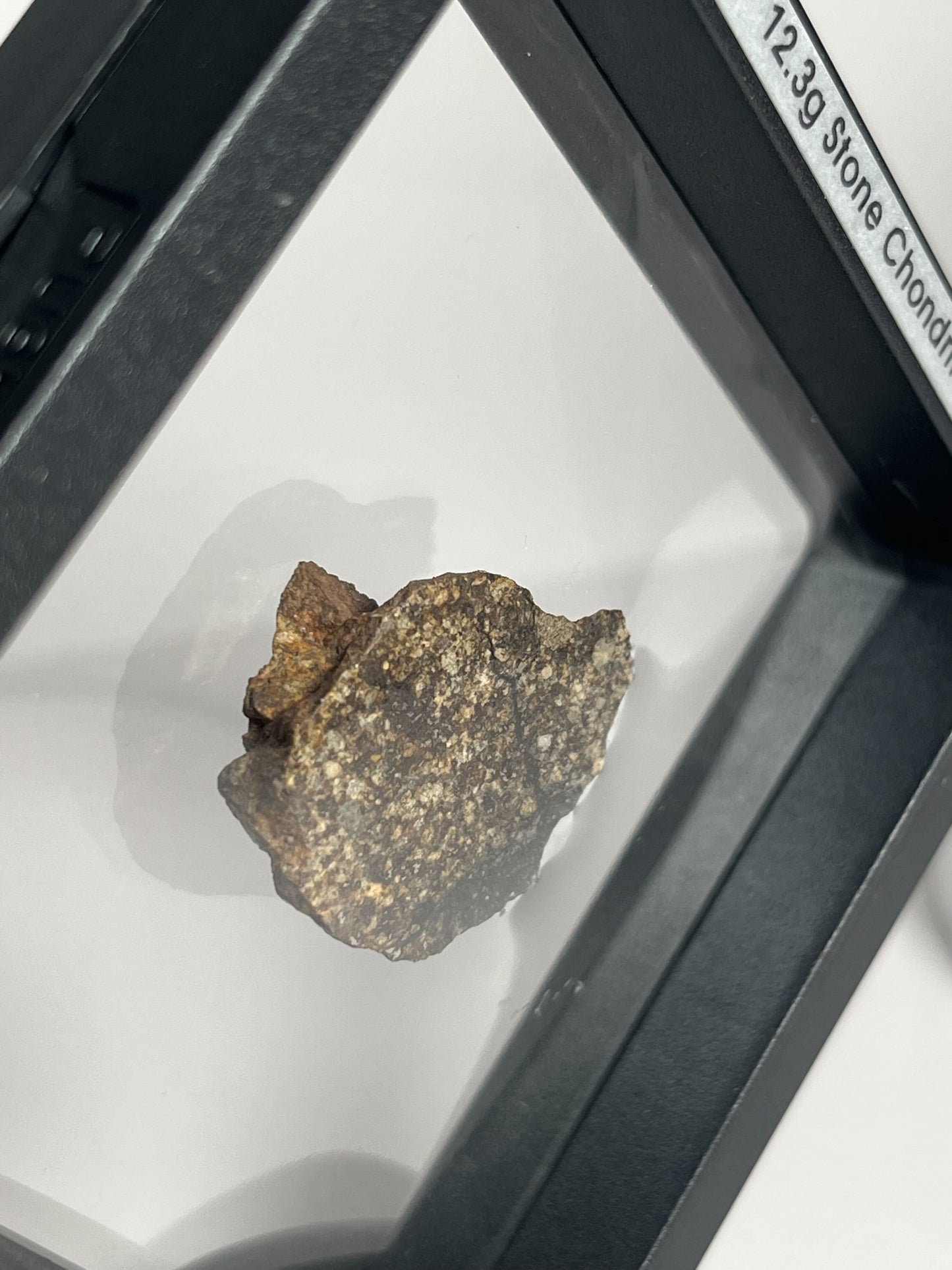 Stone Chondrite "Tazizilet" Meteorite Slice - Recovered 2006, Agadez, Niger - 12.3g