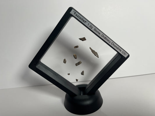 Stone Chondrite "Tazizilet" Meteorite Slice - Recovered 2006, Agadez, Niger - 1.2g