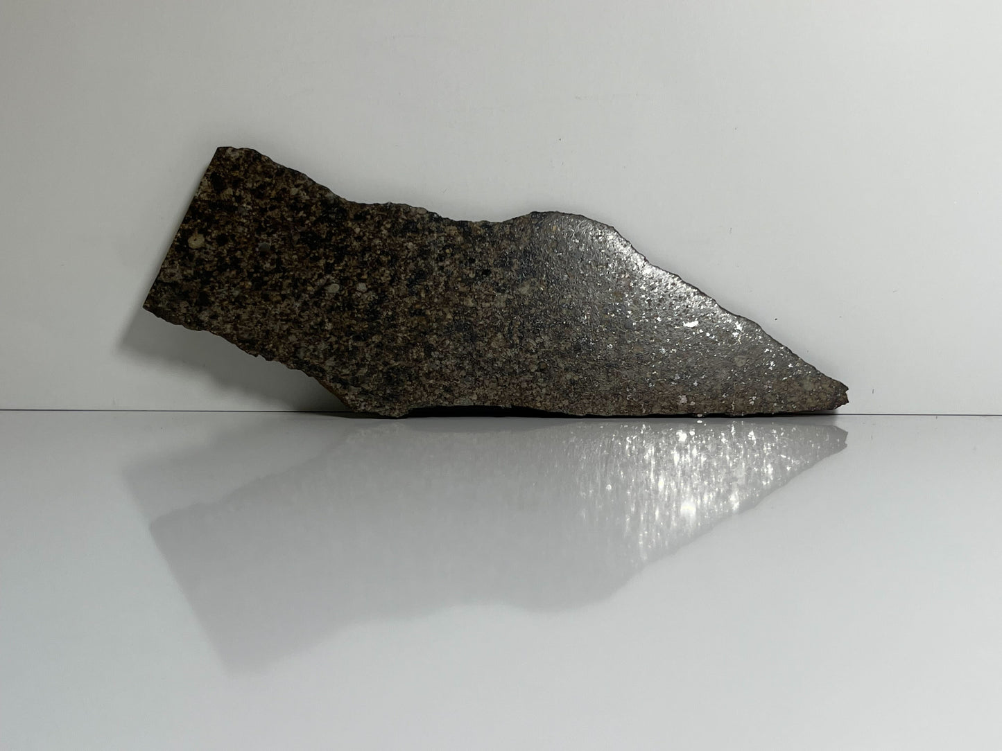 Stone Chondrite "Tazizilet" Meteorite Slice - Recovered 2006, Agadez, Niger - 34.8g