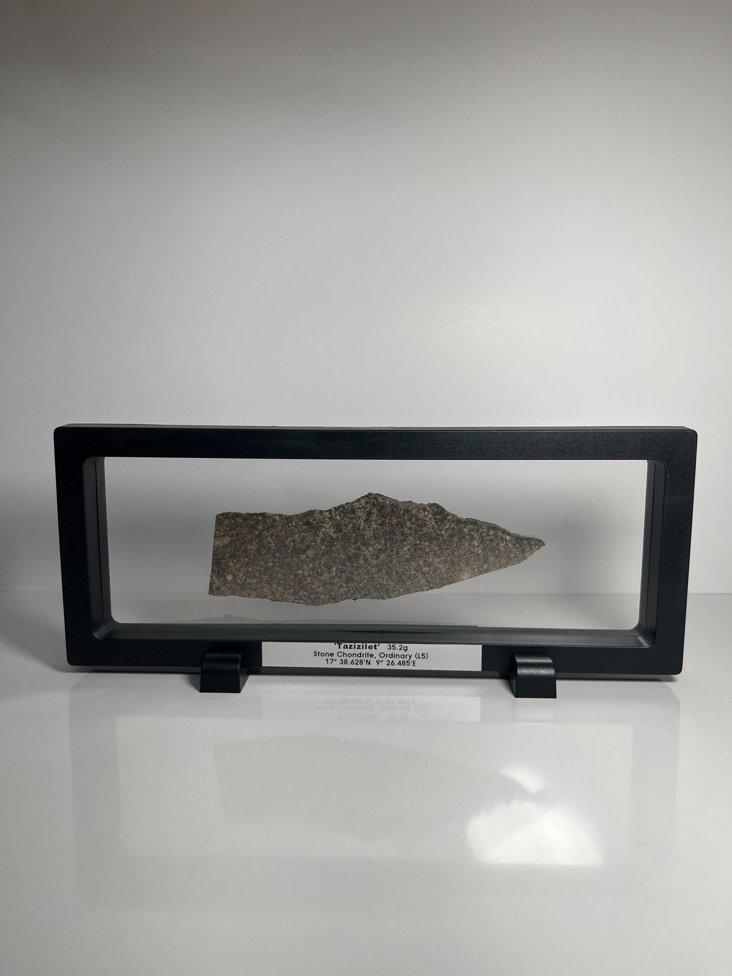 Stone Chondrite "Tazizilet" Meteorite Slice - Recovered 2006, Agadez, Niger - 35.2g