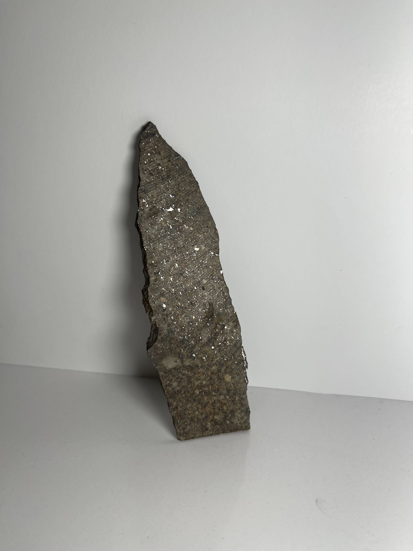 Stone Chondrite "Tazizilet" Meteorite Slice - Recovered 2006, Agadez, Niger - 39.1g