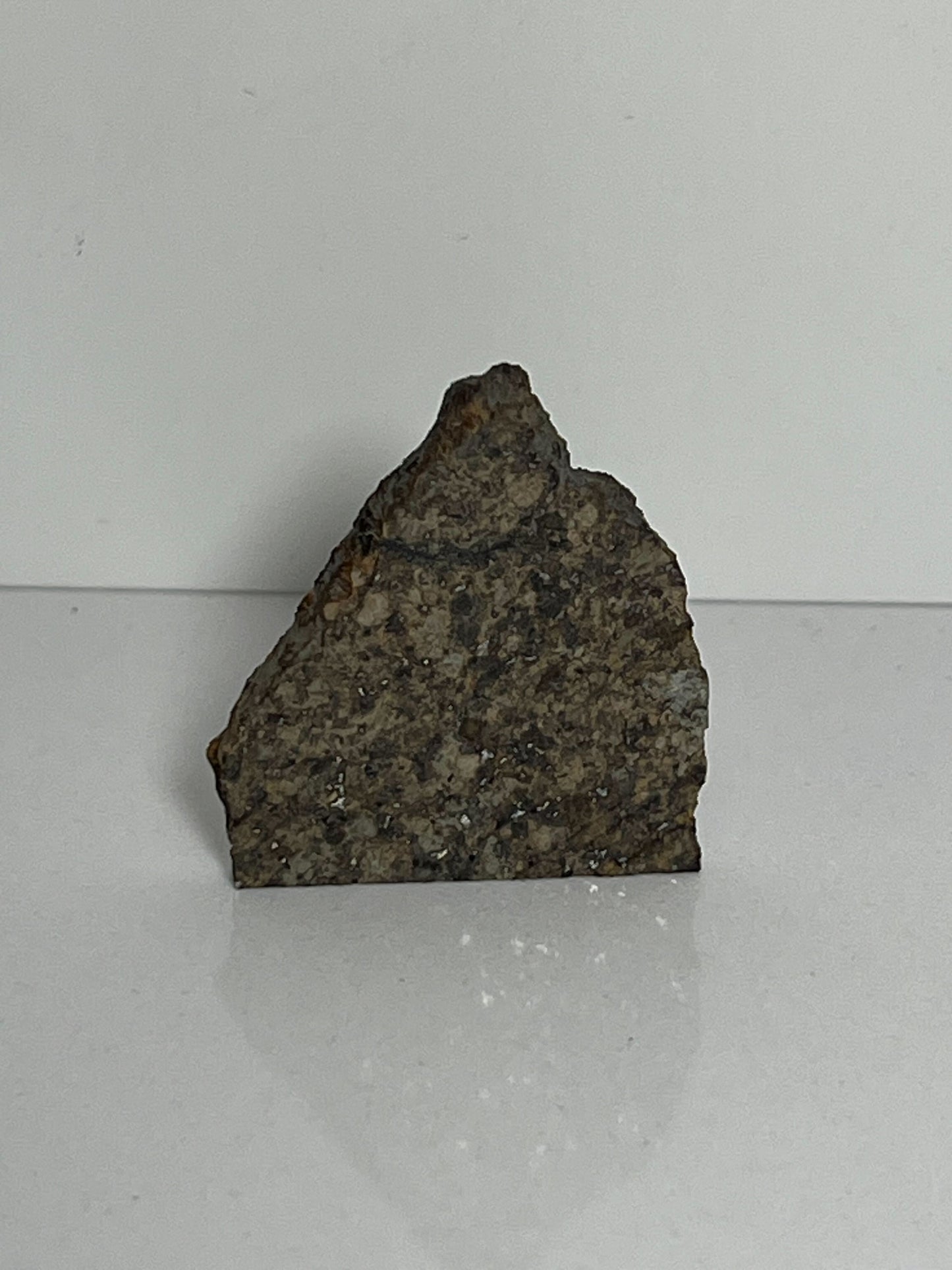 Stone Chondrite "Tazizilet" Meteorite Slice - Recovered 2006, Agadez, Niger - 3.5g