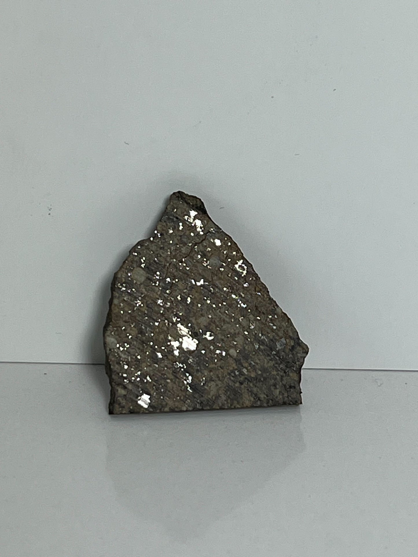 Stone Chondrite "Tazizilet" Meteorite Slice - Recovered 2006, Agadez, Niger - 3.5g
