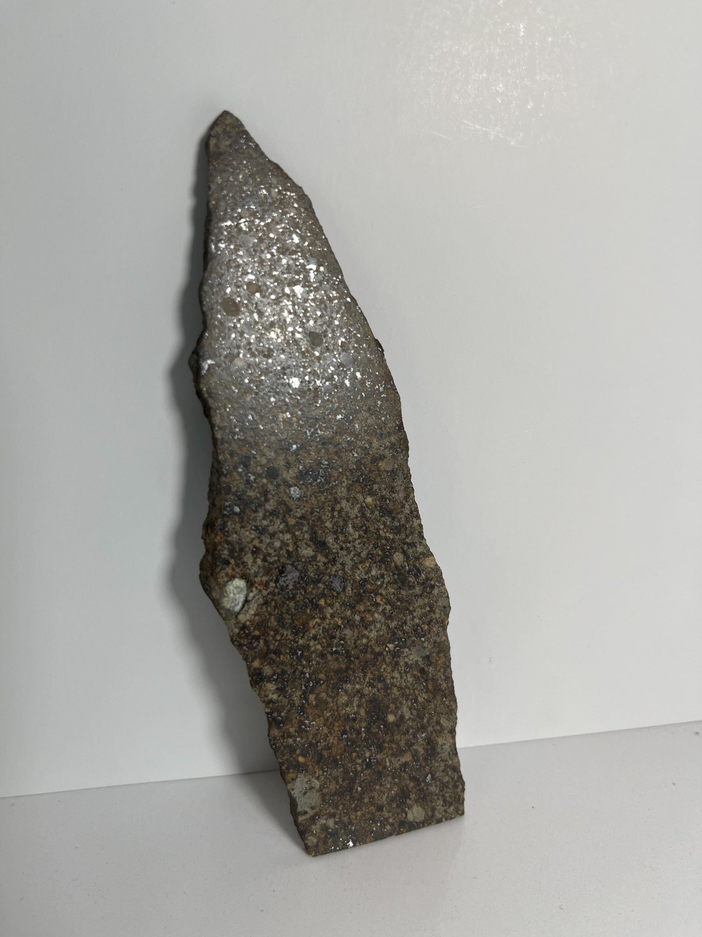 Stone Chondrite "Tazizilet" Meteorite Slice - Recovered 2006, Agadez, Niger - 47.3g