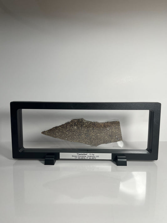 Stone Chondrite "Tazizilet" Meteorite Slice - Recovered 2006, Agadez, Niger - 71.2g