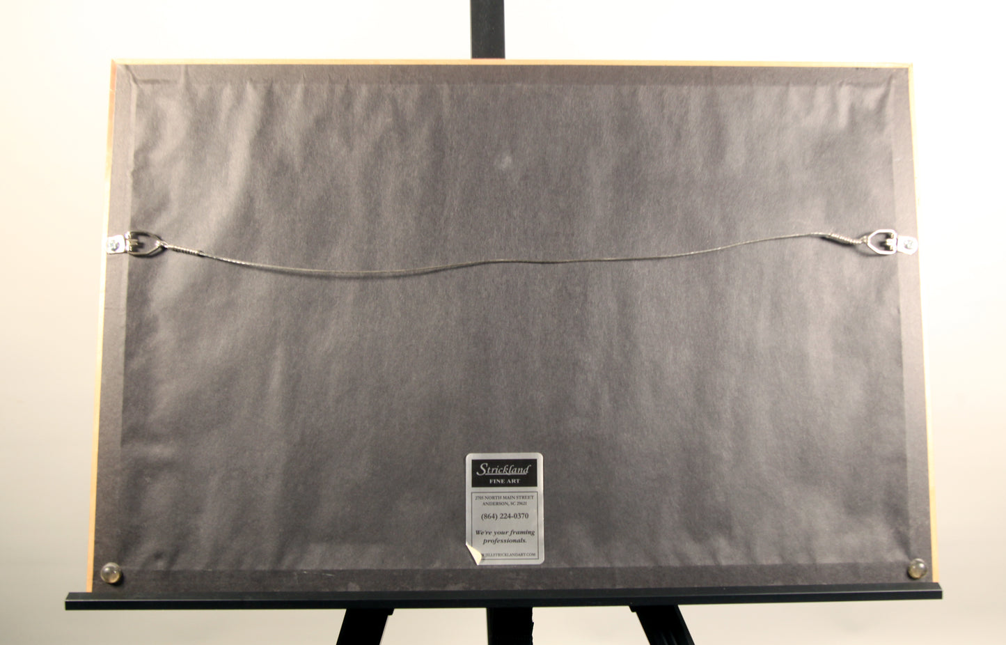 Framed Artwork 'The Jogging Board' by Virginia Fouché Bolton